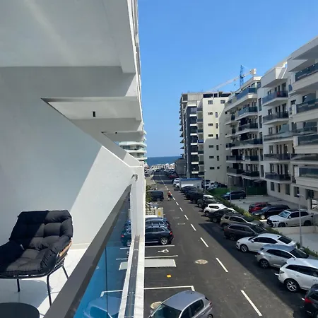 F&l Relax Mamaia Nord -apartament Cu Parcare Gratuita דירה